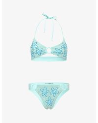 Oceanus - Mias Marina Rhinestone-Embellished Bikini - Lyst