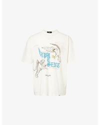 Represent - Enemy Graphic-Print Cotton T-Shirt - Lyst