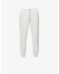 Polo Ralph Lauren - Double-knit Tapered Stretch-cotton And Recycled-polyester Blend jogging Bottoms X - Lyst