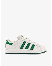 adidas - Campus 00s Brand-stripe Low-top Leather Trainers - Lyst