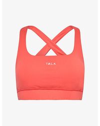 WE Are Tala - Skinluxe Cross-Back Sports Bra - Lyst
