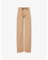 Damson Madder - Sylvie Straight-Leg Denim Jeans - Lyst