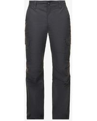 Dickies - Millerville Brand-patch Straight-leg Regular-fit Cotton Cargo Trousers - Lyst
