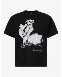 Basket Case - Gimmick Graphic-Print Cotton T-Shirt - Lyst