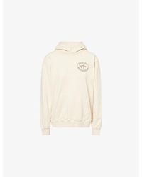 Sporty & Rich - Riding Club Logo-Print Cotton-Jersey Hoody - Lyst