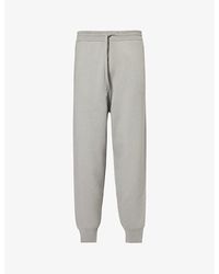 Emporio Armani - Relaxed-fit Tapered-leg Mid-rise Wool-blend jogging Bottoms X - Lyst