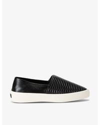 Fear Of God - Textured Slip-on Grained-leather Espadrilles - Lyst
