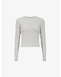 WE Are Tala - 365 Long-Sleeve Stretch-Woven Jersey T-Shirt - Lyst