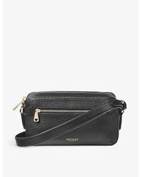 Aspinal of London - Camera Logo-embossed Leather Cross-body Bag - Lyst
