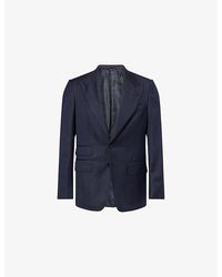 Tom Ford - Shelton Herringbone Single-Breasted Wool Blazer - Lyst