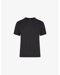 Skims - Crewneck Short-Sleeve Cotton-Jersey T-Shirt Xxxl - Lyst