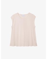 The White Company - Round-neck Relaxed-fit Organic-cotton T-shirt X - Lyst