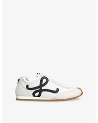 Loewe - Ballet Runner 2.0 Low-Top Leather Trainers - Lyst