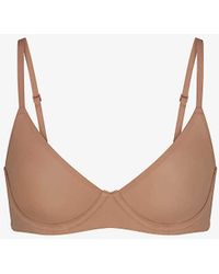 Skims - Sien Fits Everybody Unlined Stretch-woven Bra - Lyst