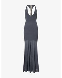 Oude Waag - Rib Knit Maxi Dress - Lyst
