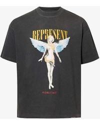 Represent - Reborn Graphic-print Cotton-jersey T-shirt X - Lyst
