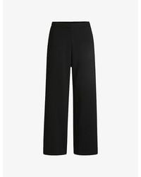 HUGO - Wide-Leg Loose-Fit Cotton-Blend Jogging Bottoms - Lyst