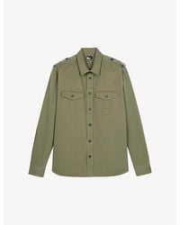The Kooples - Patch-Pocket Regular-Fit Cotton Shirt - Lyst