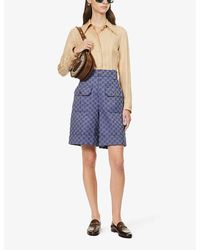 Louis Vuitton MONOGRAM Monogram ombré sleeveless silk shirt dress