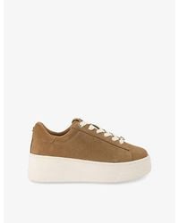 KG by Kurt Geiger - Logic Suede Trainers - Lyst