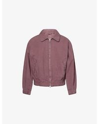 Our Legacy - Command Foldable-Hood Cotton-And-Linen Jacket - Lyst