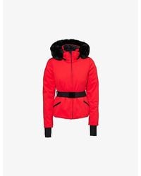 Goldbergh - Hida Faux Fur-Hood Stretch Ski Jacket - Lyst