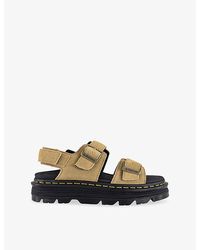 Dr. Martens - Zebzag Suede Sandals - Lyst