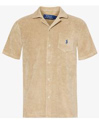 Polo Ralph Lauren - Regular-fit Terry-texture Cotton And Recycled Polyester-blend Shirt X - Lyst