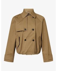 Rails - Jett Double-Breasted Cotton-Blend Jacket - Lyst