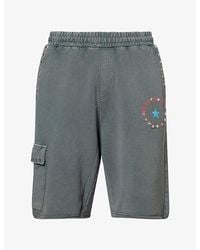 Twojeys - Keep It Real Cotton-Jersey Sweat Shorts - Lyst