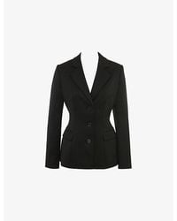 House Of Cb - Aviva Tailored Hourglass Stretch-Woven Jacket - Lyst