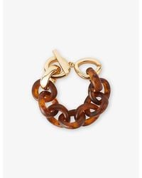 JOSEPH - Bean Metal And Resin Link Bracelet - Lyst