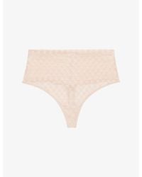 Simone Perele - Plume High-Waist Shaper Lace Thong - Lyst