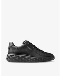 Jimmy Choo - Diamond Light/f Leather Sneaker - Lyst