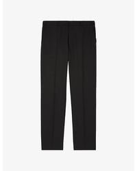 The Kooples - Straight-Leg Regular-Fit Wool Trousers - Lyst