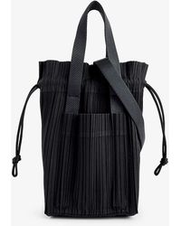 Pleats Please Issey Miyake - Pleated Woven Tote Bag - Lyst