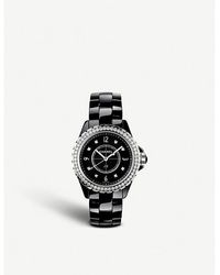 Chanel - H3108 J12 33mm Diamonds High-tech Ceramic, Steel And Diamond Watch - Lyst