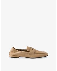 Prada - Shuffle Leather Loafers - Lyst