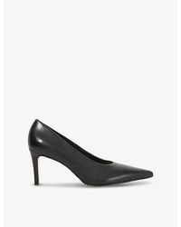 Dune - Aspiring Heeled Leather Courts - Lyst