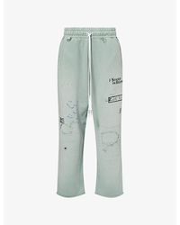 Paly Hollywood - Alta Cienega Straight-Leg Cotton Jogging Bottoms - Lyst
