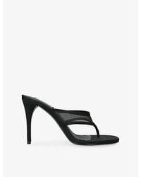 Alaïa - Infra 90 Mesh Heeled Sandals - Lyst