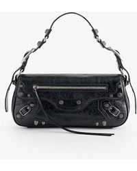 Balenciaga - Le Cagole Small Stud-embellished Leather Shoulder Bag - Lyst