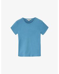 AllSaints - Stevie Slim-Fit Cotton-Jersey T-Shirt - Lyst