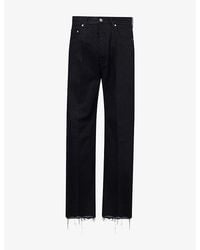 Rick Owens - Geth Wide-Leg Denim Jeans - Lyst