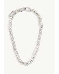 Prada Chunky Chain Necklace - Metallic