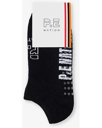 P.E Nation - Post Season Low-rise Pack Of Two Stretch-cotton Blend Socks - Lyst