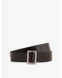 Rick Owens Leather Belt in Black for Men | Lyst