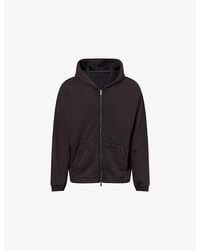 GYMSHARK - Condition Club Zip-Up Cotton-Blend Hoody - Lyst