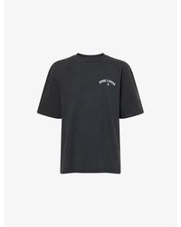 Amiri - London Text-Print Relaxed-Fit Cotton T-Shirt - Lyst