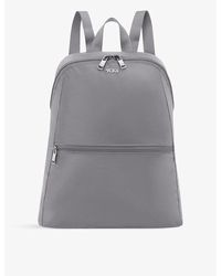 Tumi - Just In Case Double-zip Branded Nylon Backpack - Lyst